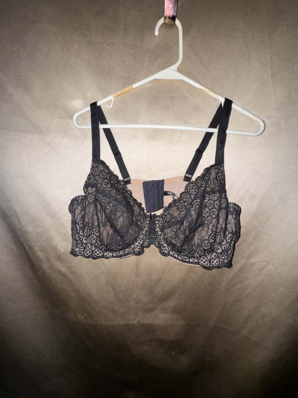 Torrid Black Lace Balconette Unlined Bra
